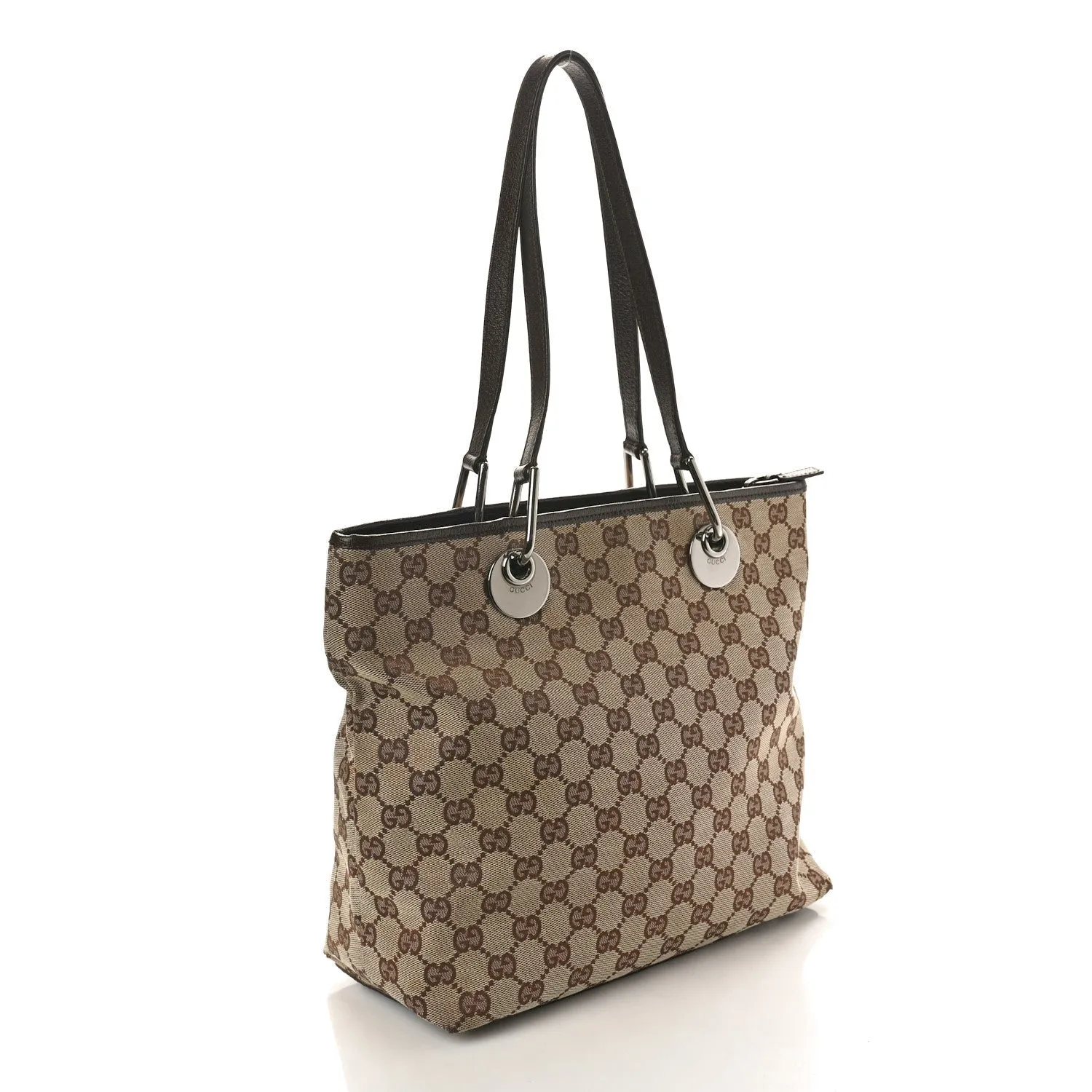 Gucci Eclipse Tote Brown