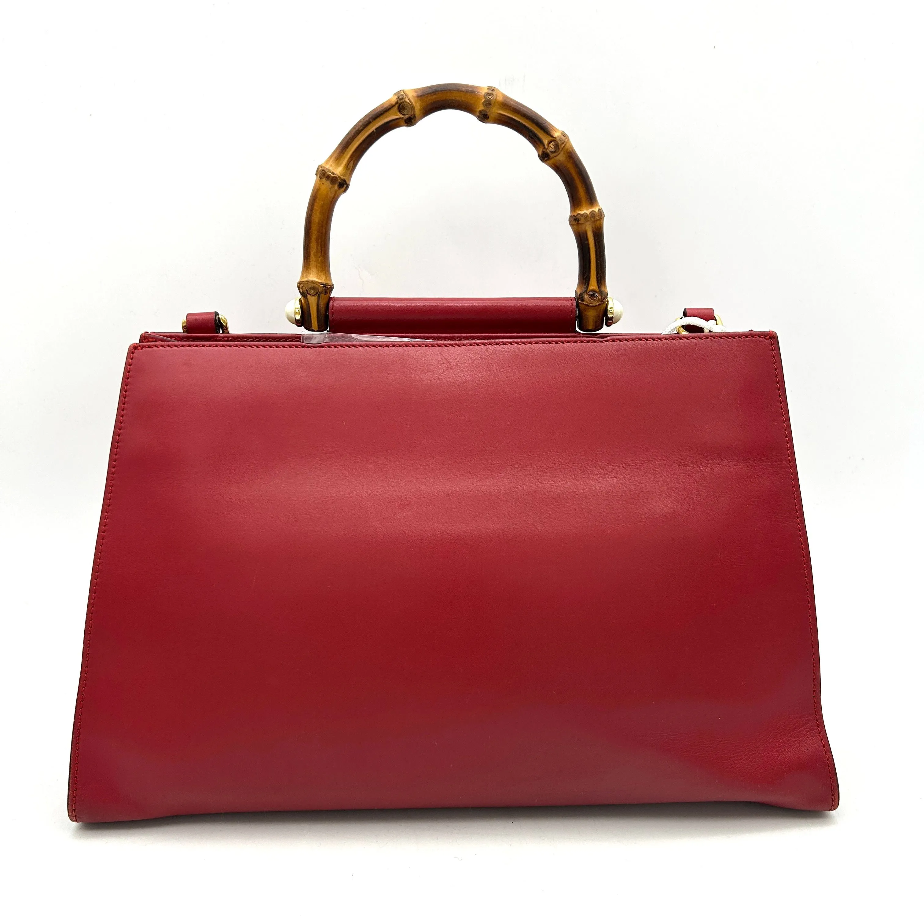Gucci Faux Pearl Nymphaea - Red Handle Bags, Handbags LA15748