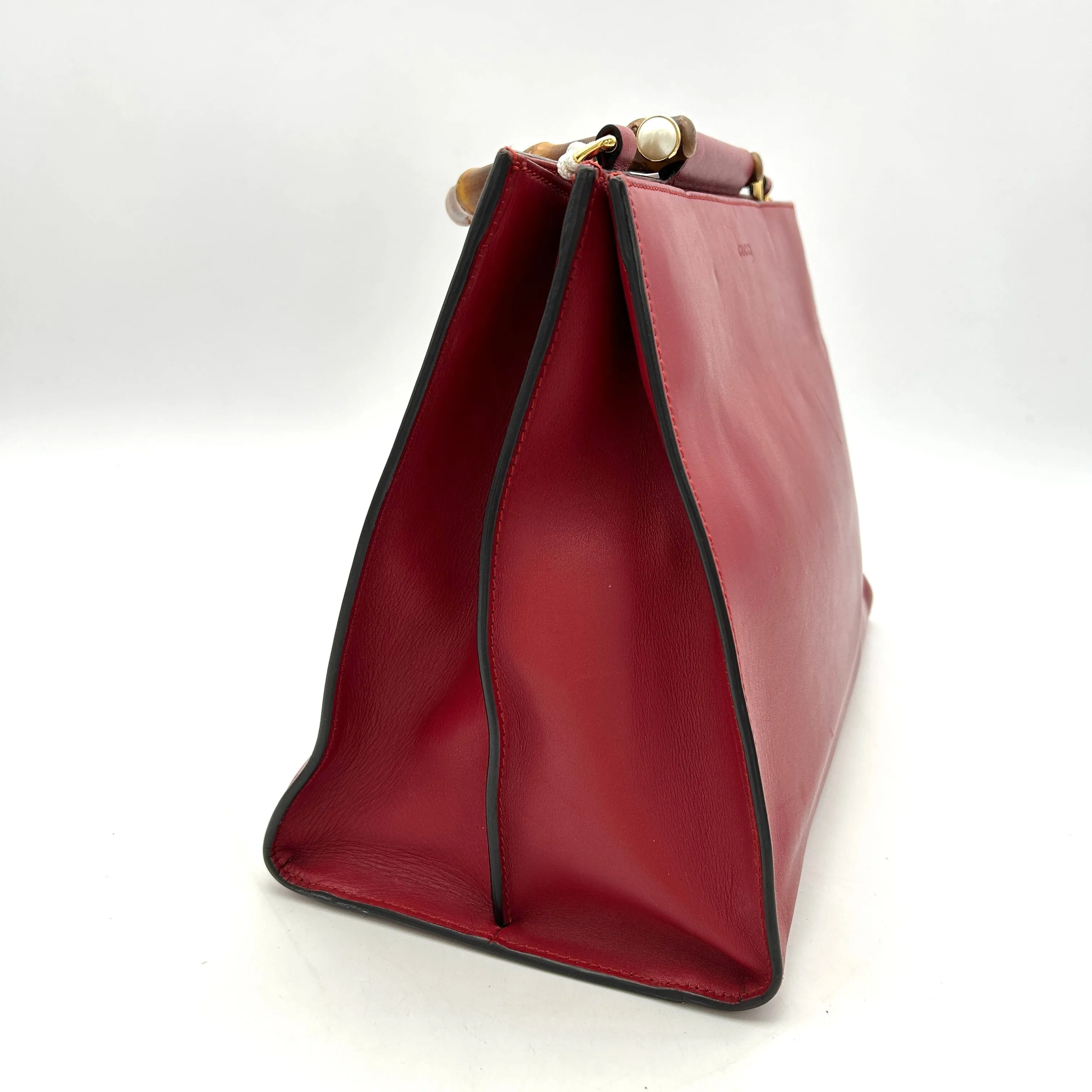 Gucci Faux Pearl Nymphaea - Red Handle Bags, Handbags LA15748
