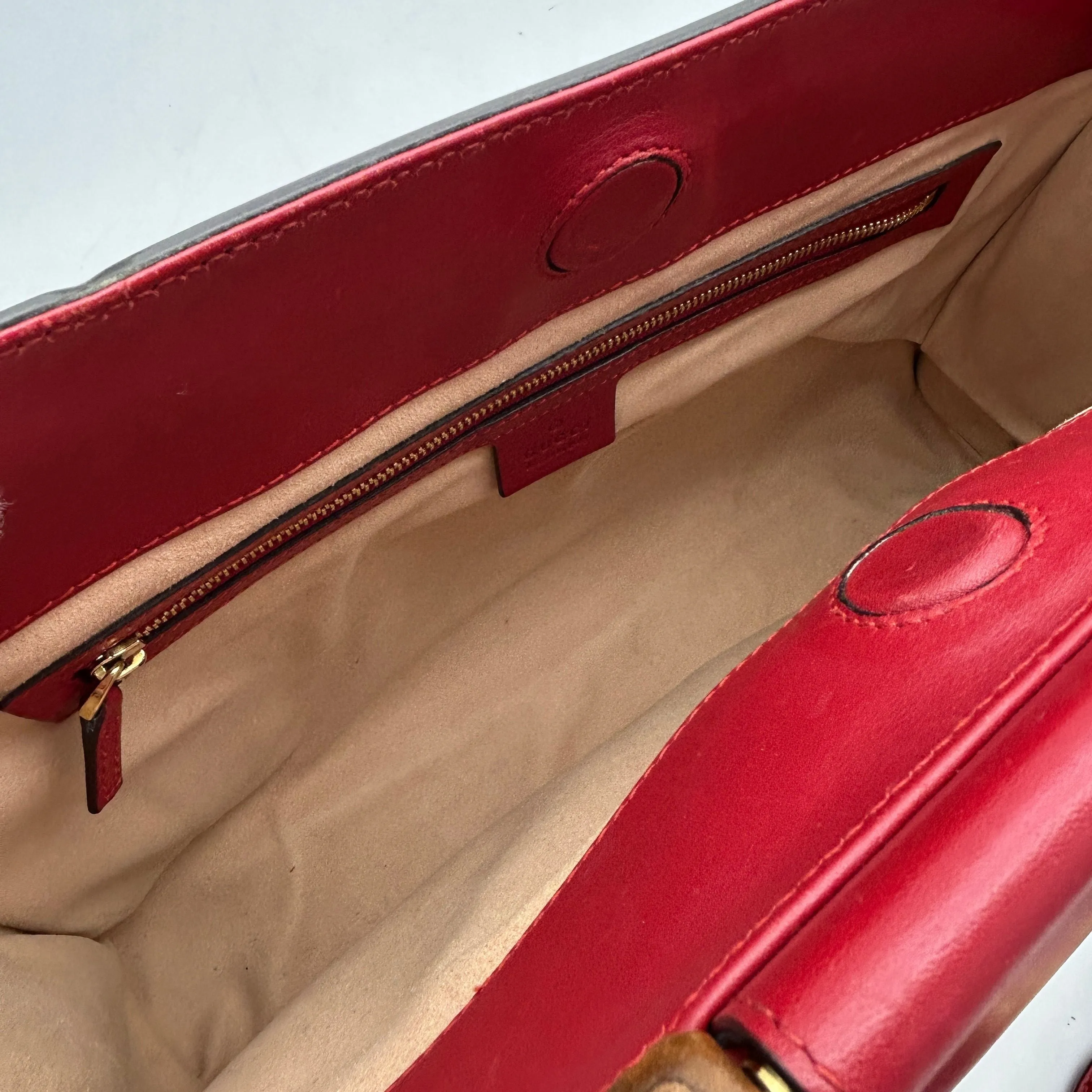 Gucci Faux Pearl Nymphaea - Red Handle Bags, Handbags LA15748