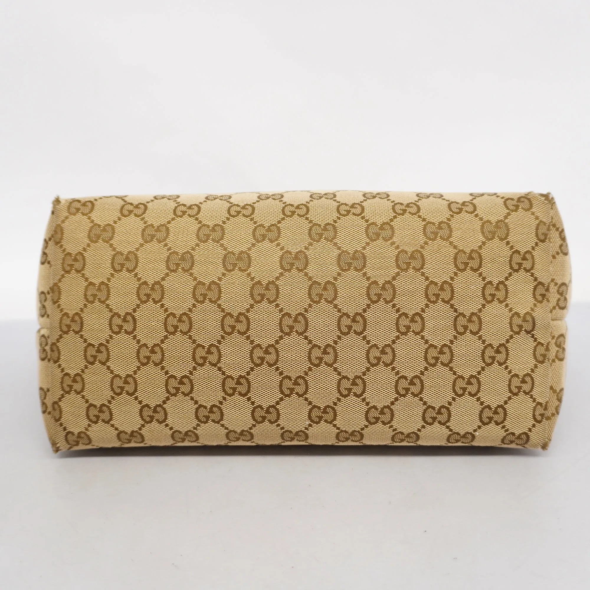 Gucci  GG Canvas Tote Bag 211976 Women's Canvas Tote Bag Beige,Black