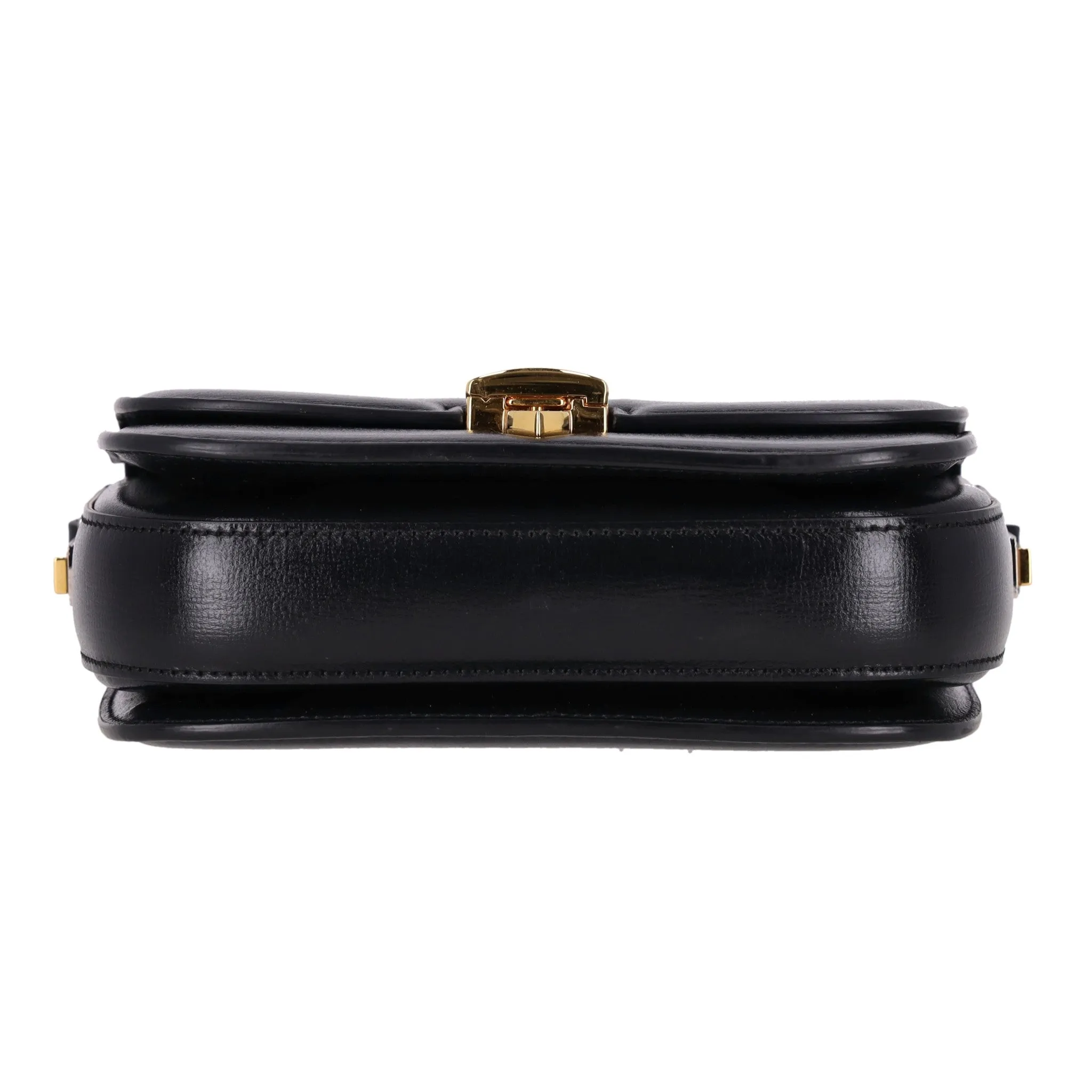 Gucci Leather Sylvie 1969 Mini Flap Messenger Bag