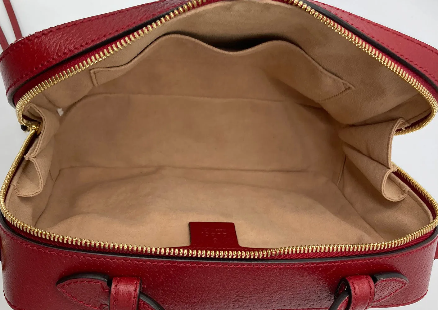 Gucci Ophidia GG Supreme Flora Small Zip Around Camera Bag-NEW