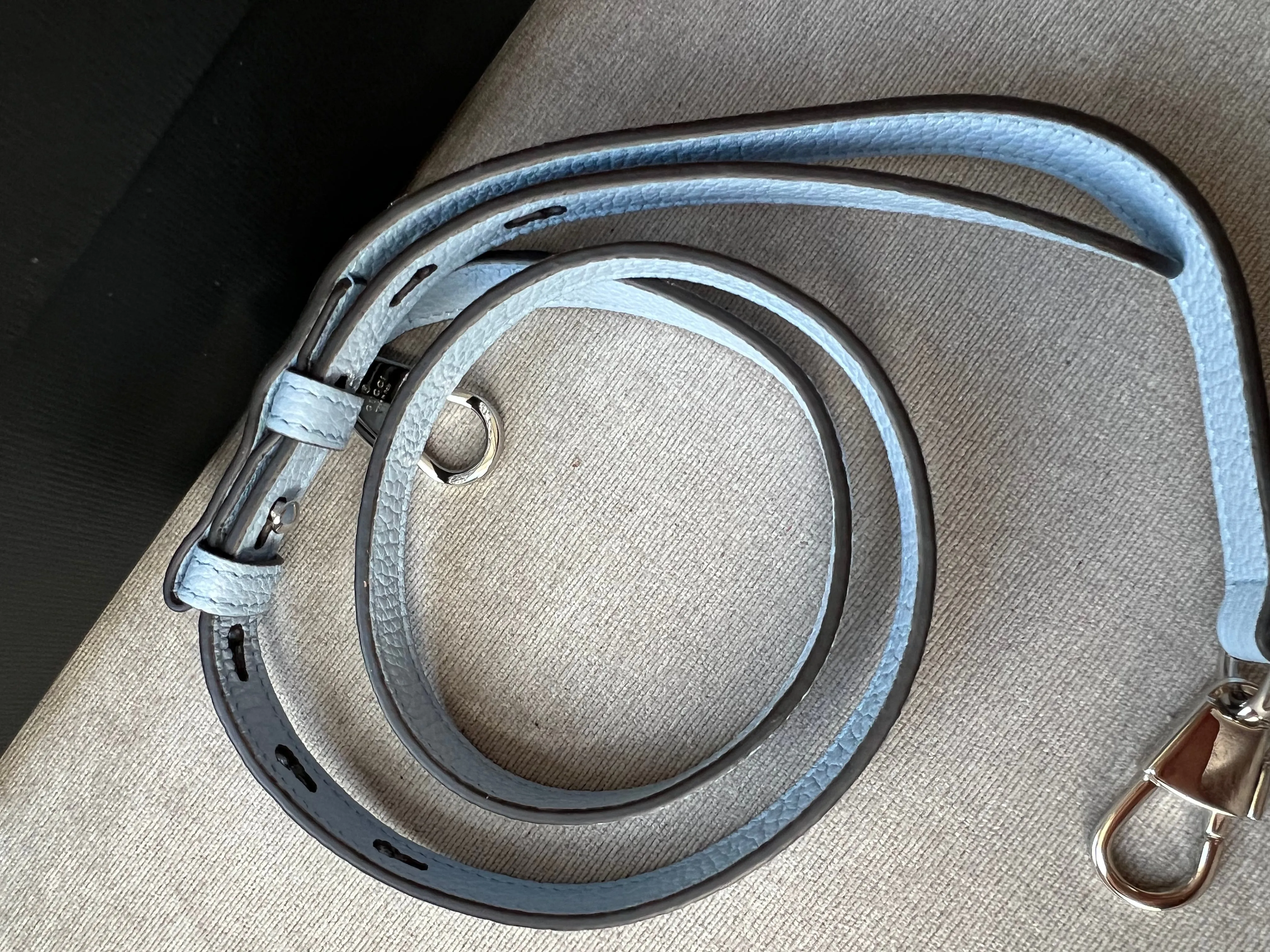 Gucci Pale Blue Medium Zumi Tote (2210)
