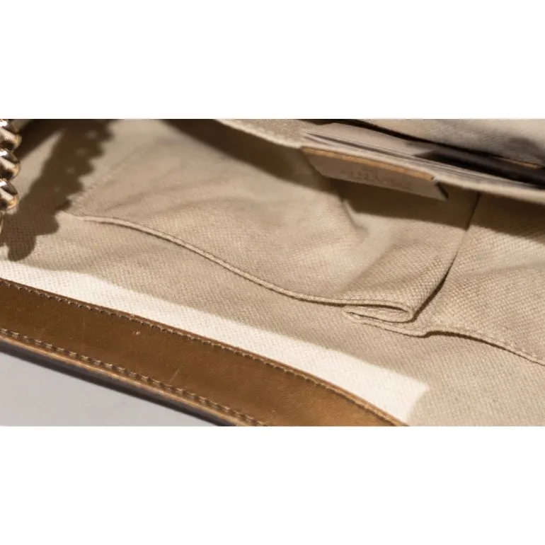 Gucci Shine Guccissima Medium Emily Chain Shoulder Bag