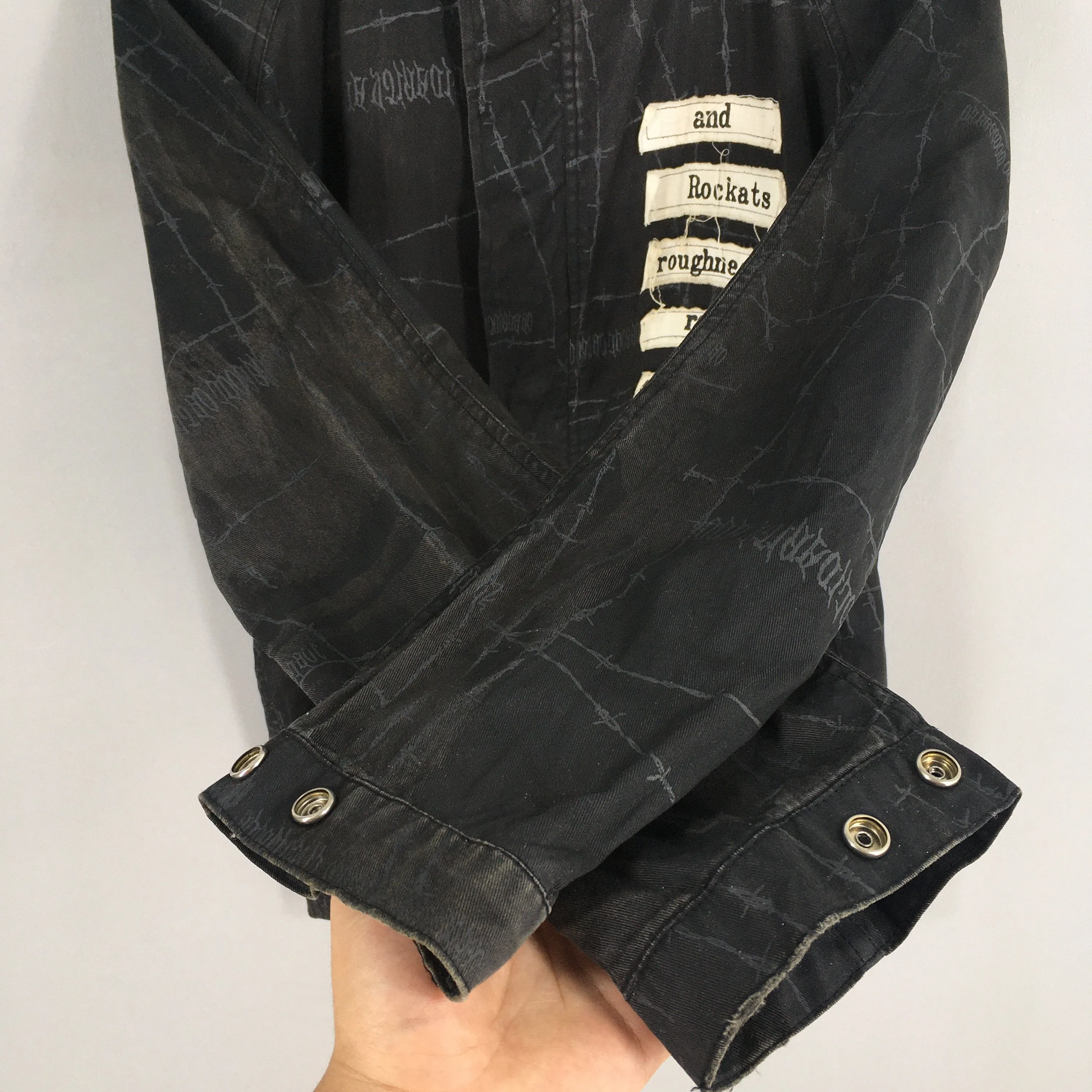 H Anarchy Seditionaries' Hoodie Black Jacket Medium