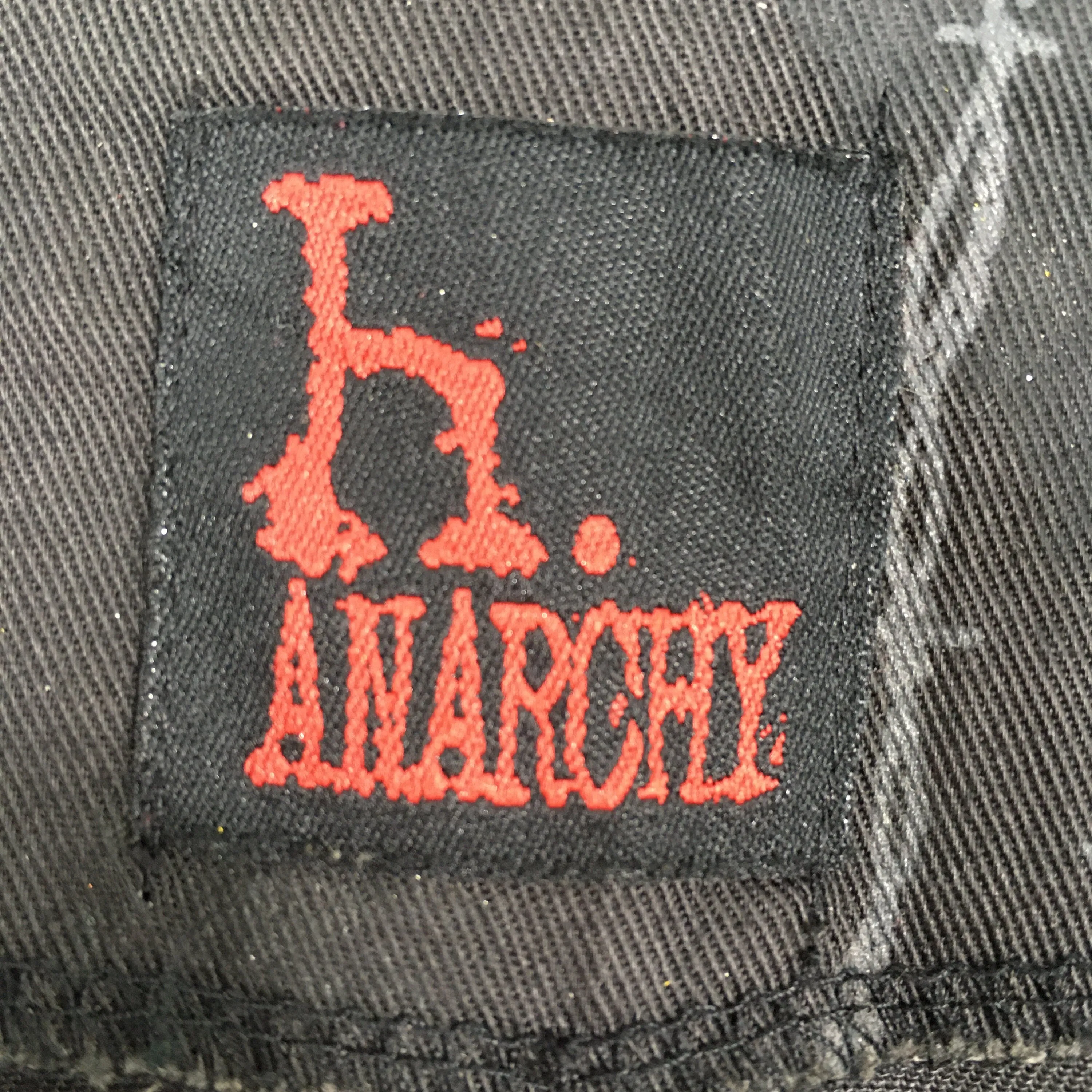 H Anarchy Seditionaries' Hoodie Black Jacket Medium
