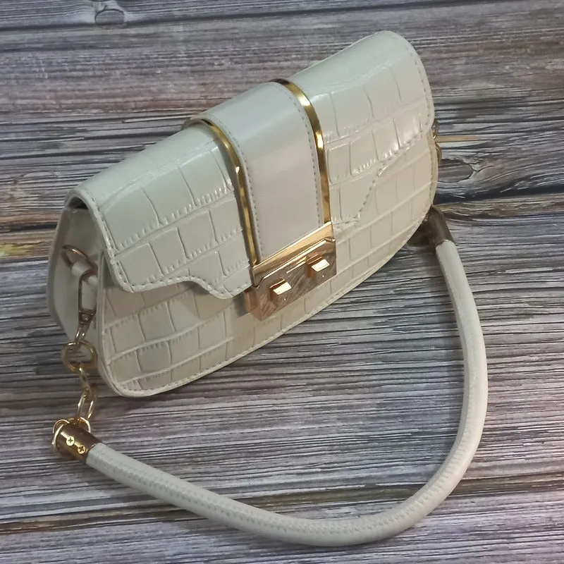 Handbags Crocodile Pattern Shoulder Bag
