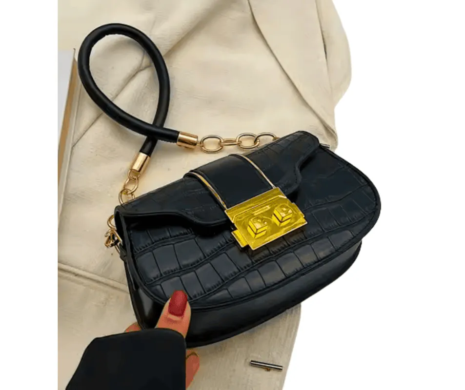 Handbags Crocodile Pattern Shoulder Bag