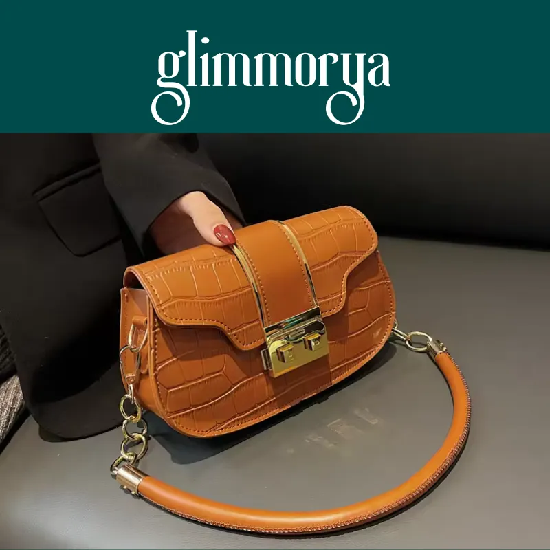 Handbags Crocodile Pattern Shoulder Bag