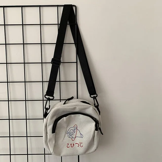 Harajuku Little Lamb Mini Shoulder Bag (4 Colors)