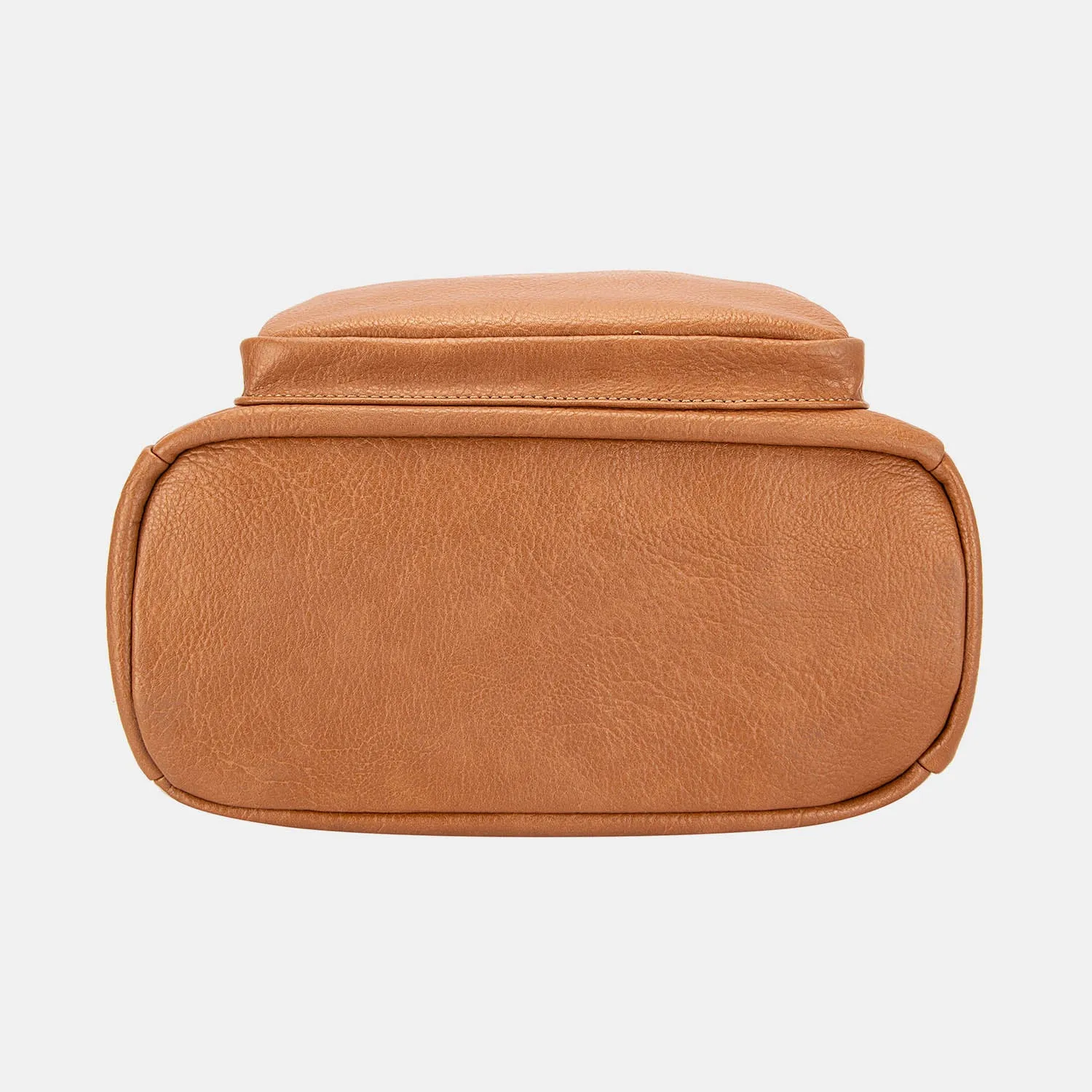 Hazel Blues® |  David Jones PU Leather Backpack Bag