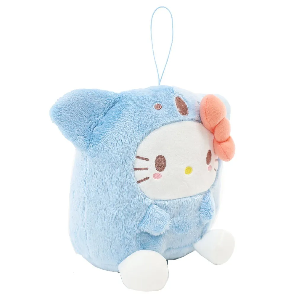 Hello Kitty Animal Costume Plush Keychain