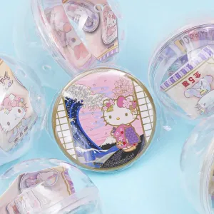 Hello Kitty Japanese Can Badge Gachapon