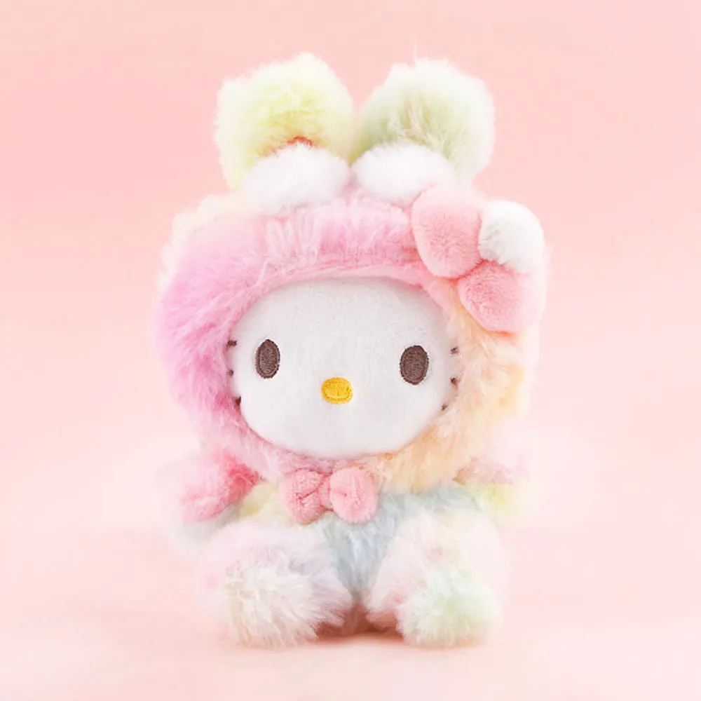 Hello Kitty  Rainbow Clip-On Plush