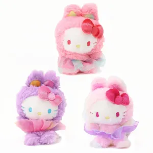 Hello Kitty Tulle Skirt Bunny Mascot Clip-On Plush