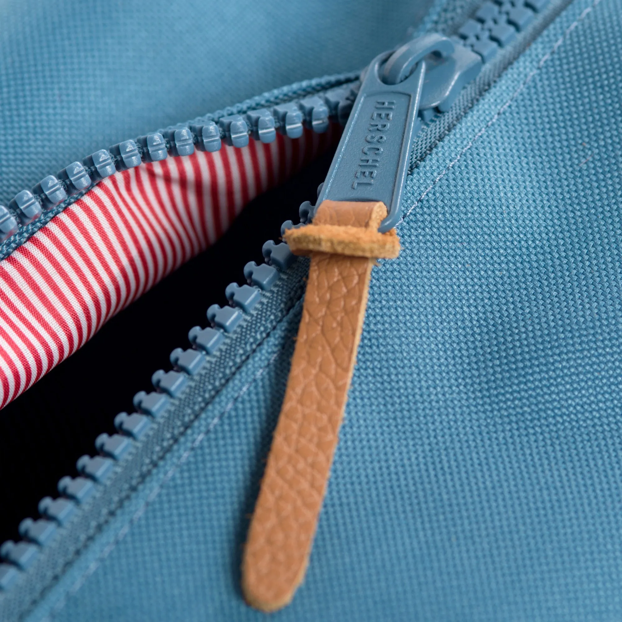 Herschel Supply Novel Duffel Bag - Cadet Blue, Carrot & Navy