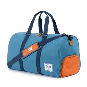 Herschel Supply Novel Duffel Bag - Cadet Blue, Carrot & Navy