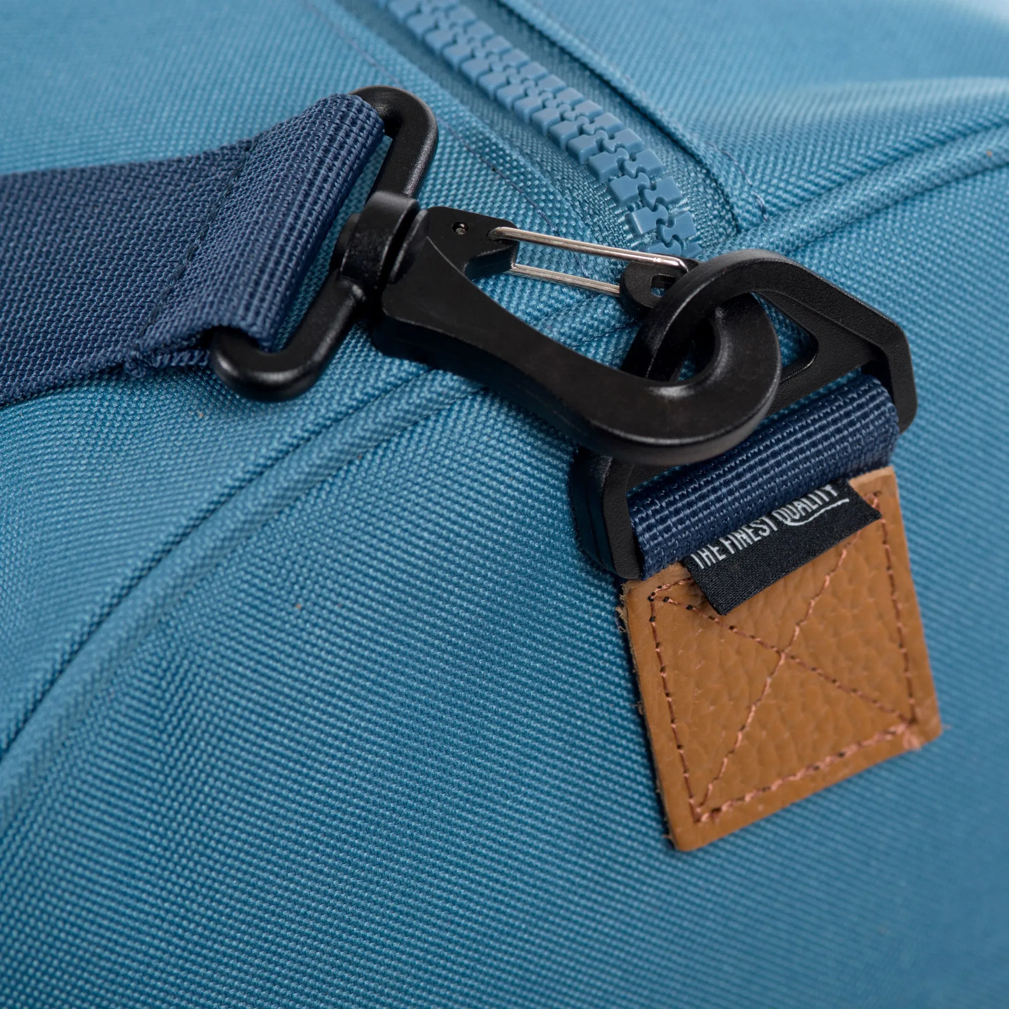 Herschel Supply Novel Duffel Bag - Cadet Blue, Carrot & Navy