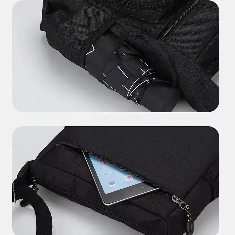 High Quality Men's Single Shoulder Fashion Satchel Bag Business Leisure Storage Crossbody Handbag