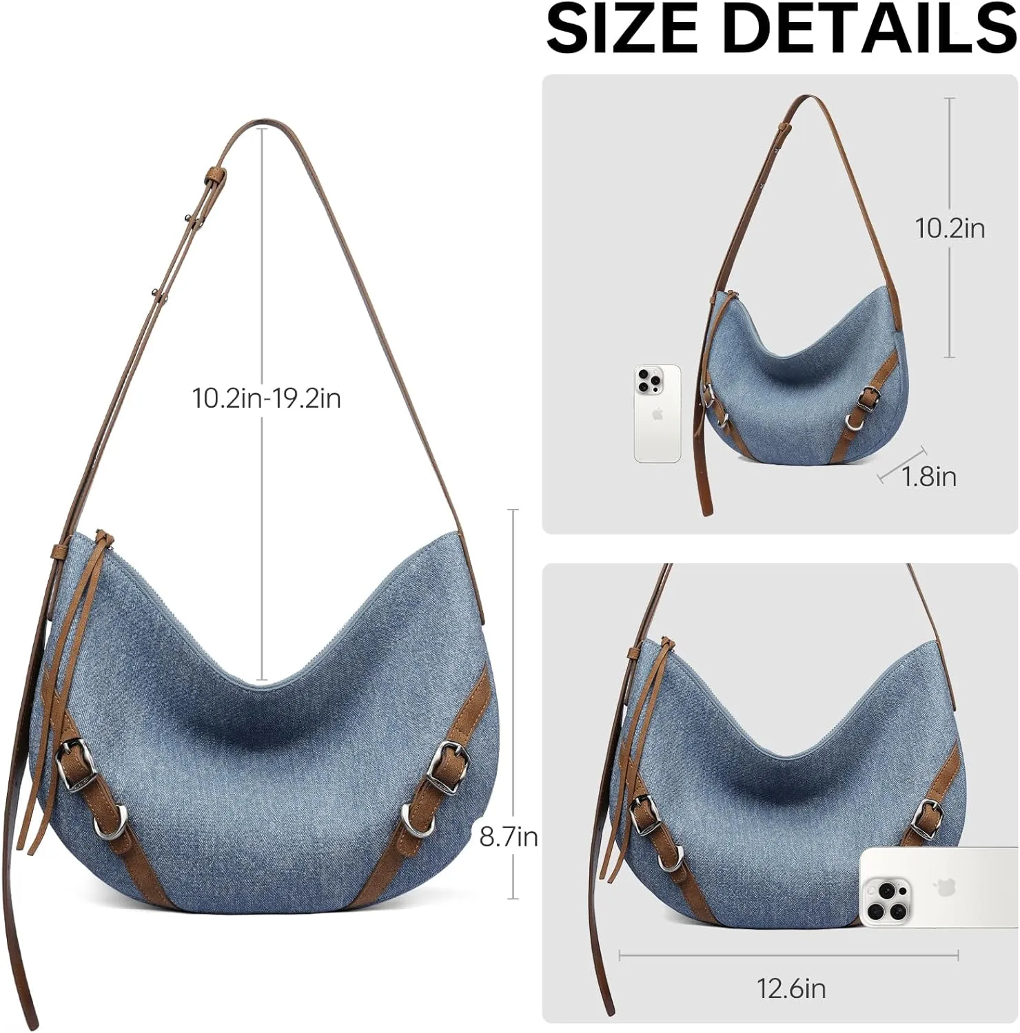 Hobo Bags for Women Designer Shoulder Bags for Women and Crossbody Bags