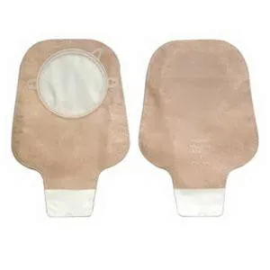 Hollister 8813 Centerpointlock 2-Piece 12" Drainable Pouch 2-1/4" With Panel, Opaque