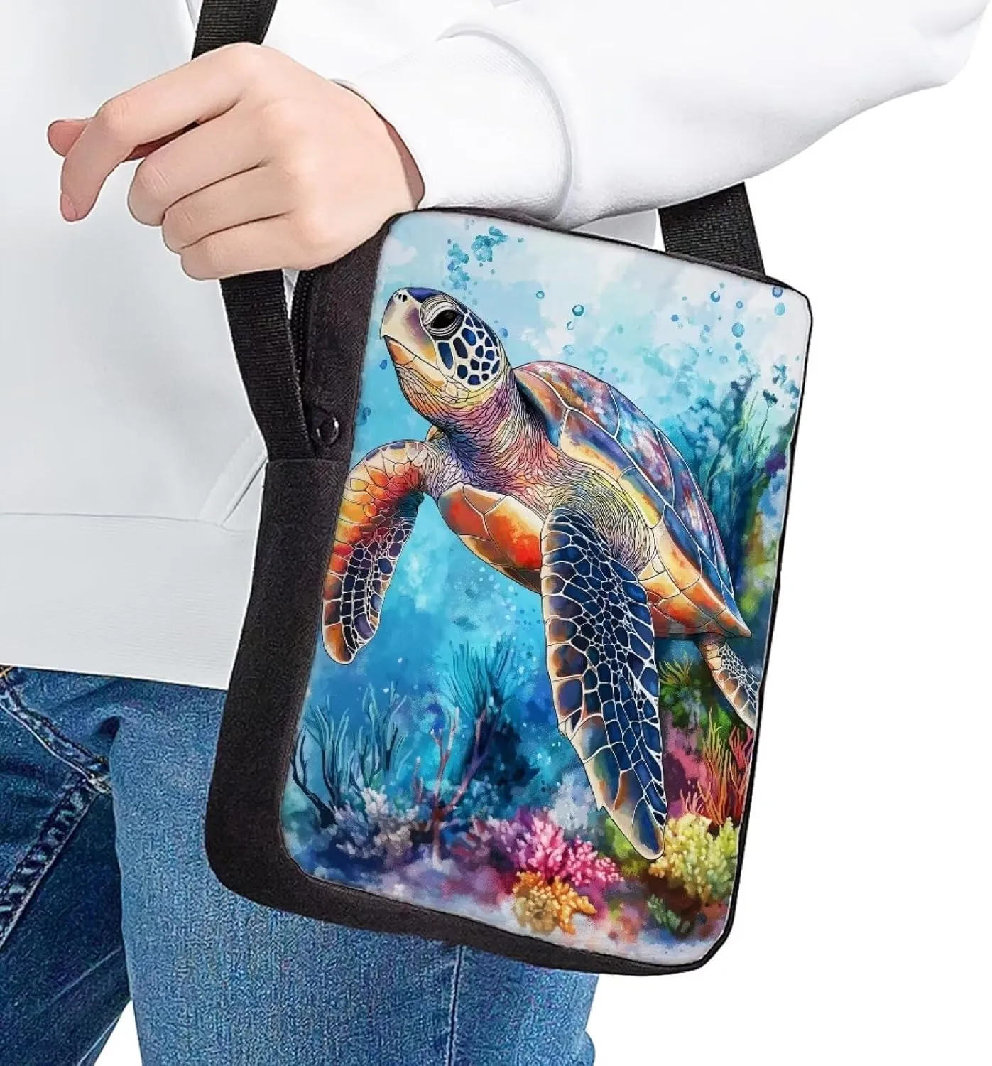 HUGS IDEA Animals Face Small Crossbody Bags Shoulder Handbag