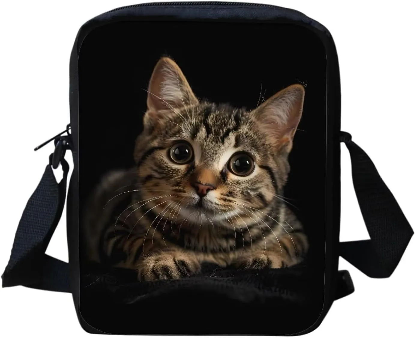 HUGS IDEA Animals Face Small Crossbody Bags Shoulder Handbag