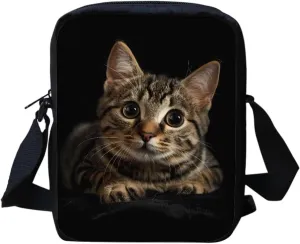 HUGS IDEA Animals Face Small Crossbody Bags Shoulder Handbag
