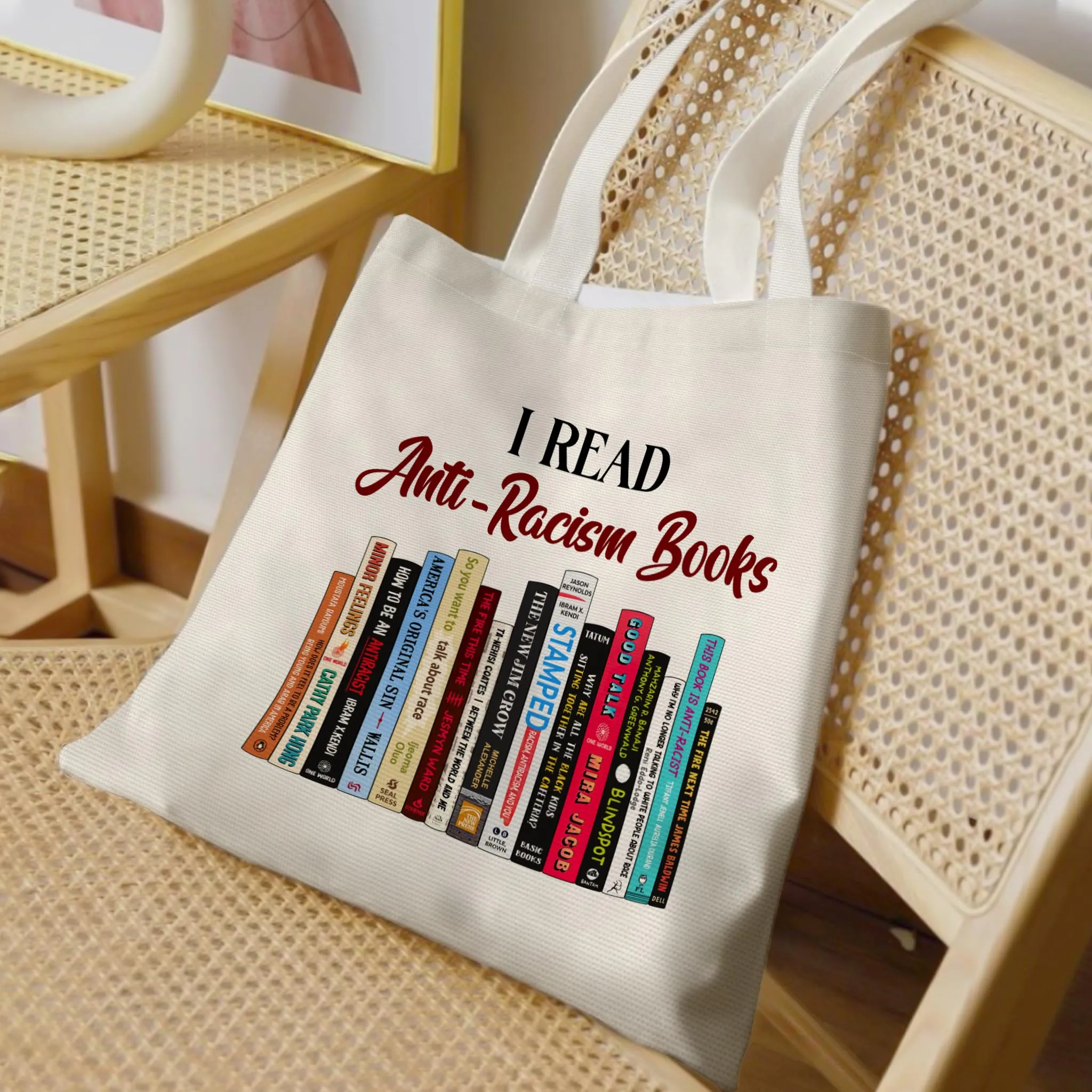 I Read Anti-Racism Books Book Lovers Gift TBW317