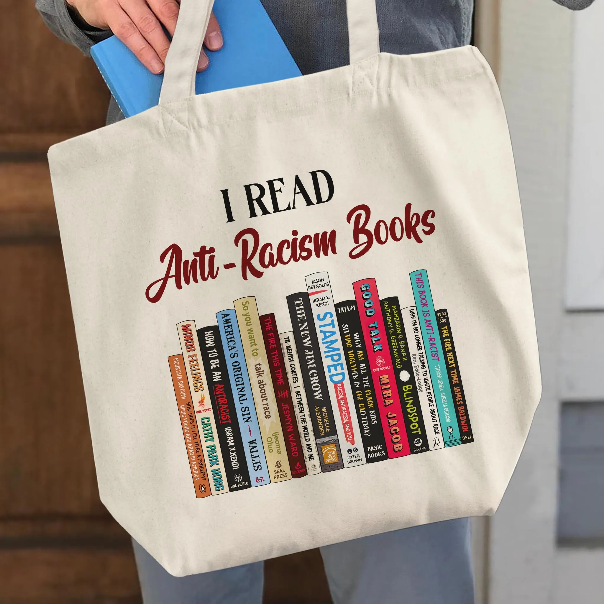 I Read Anti-Racism Books Book Lovers Gift TBW317