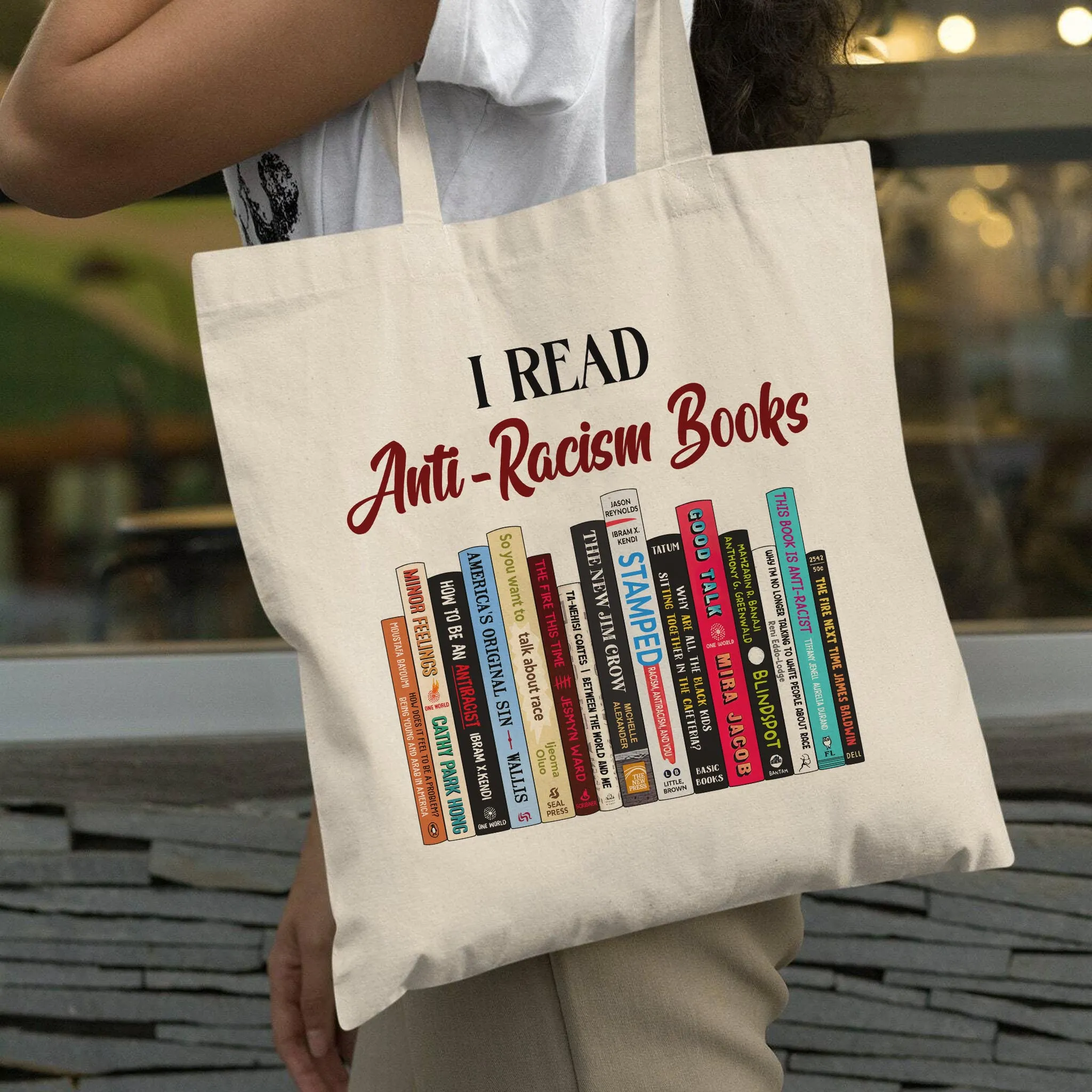 I Read Anti-Racism Books Book Lovers Gift TBW317