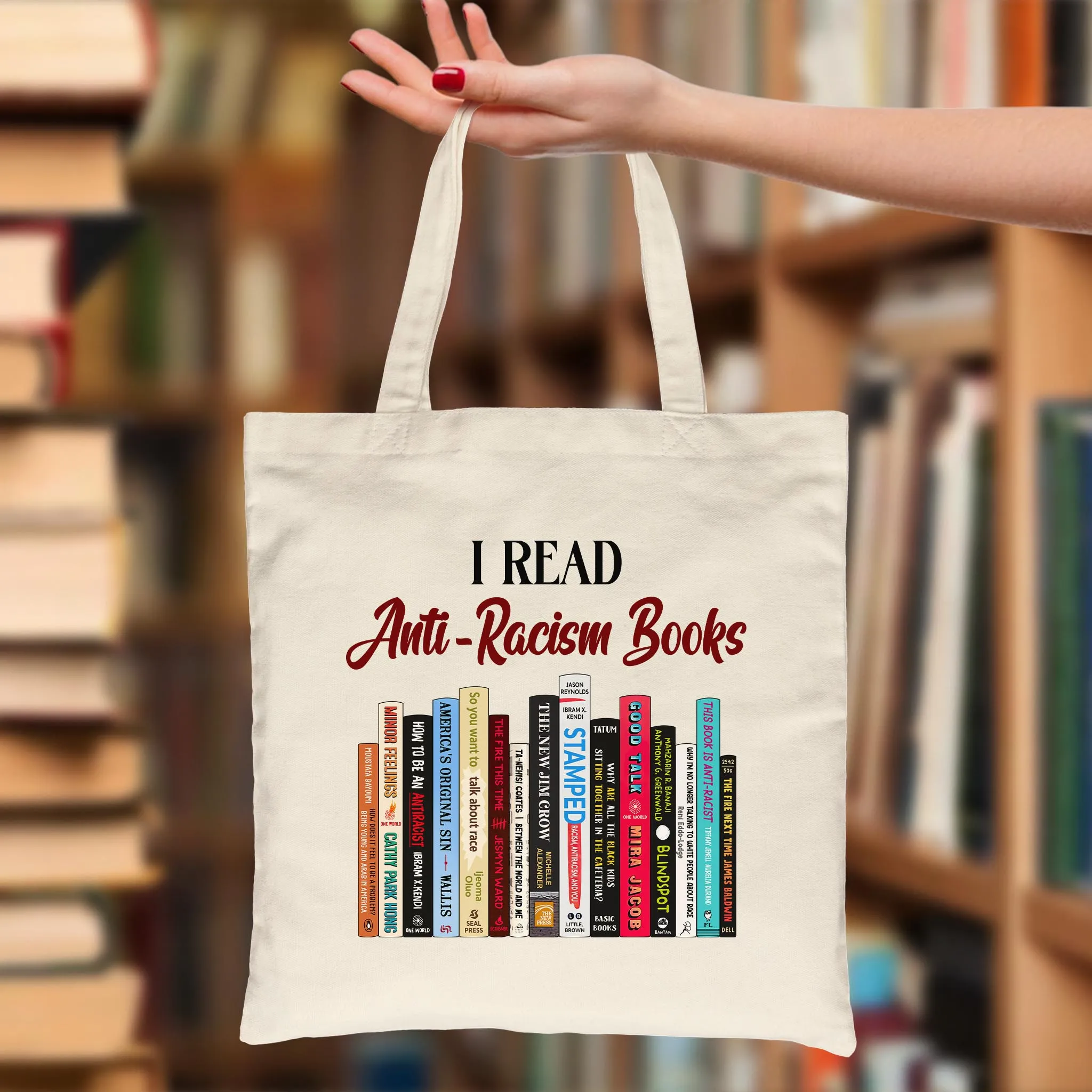I Read Anti-Racism Books Book Lovers Gift TBW317