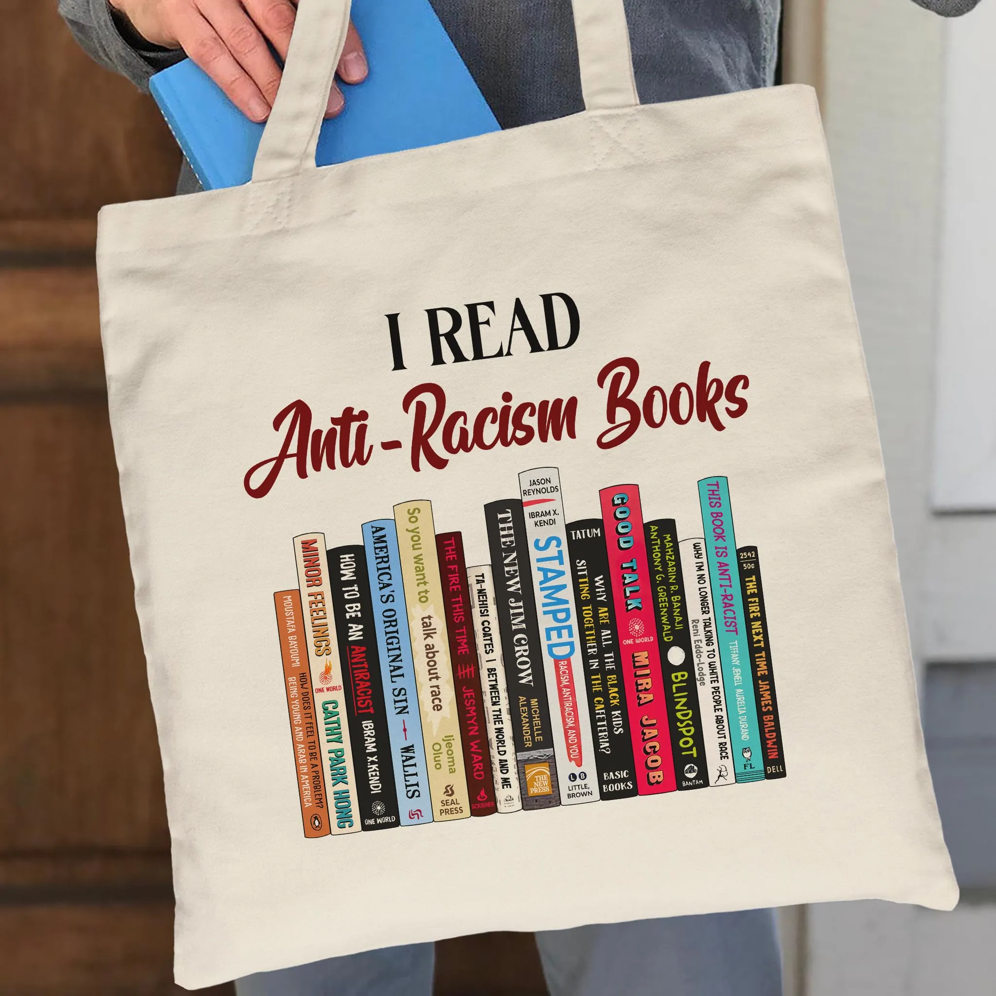 I Read Anti-Racism Books Book Lovers Gift TBW317