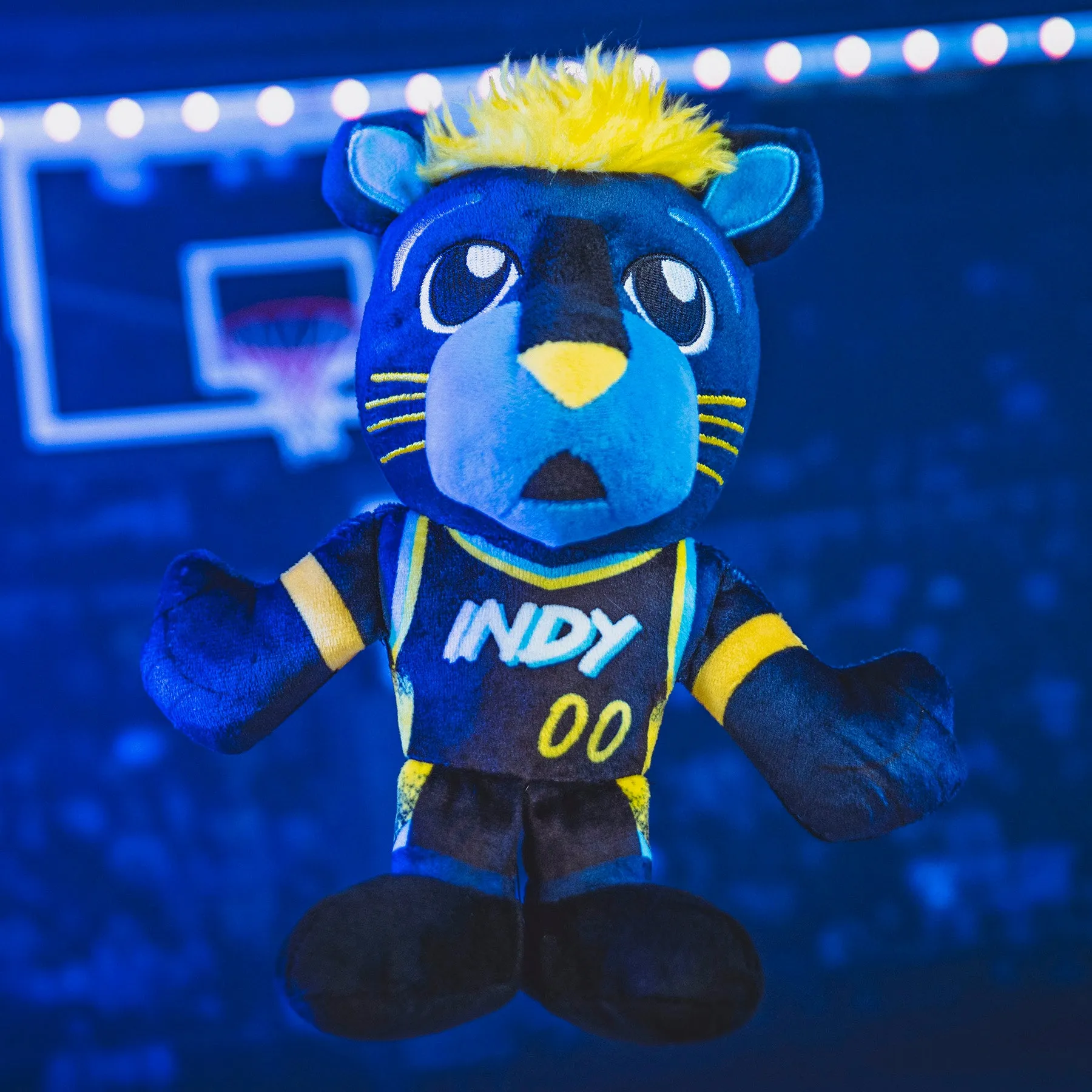 Indiana Pacers Boomer 8" Mascot Kuricha Plush (City Edition)