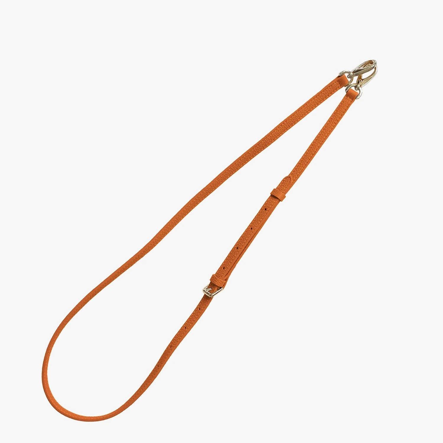 iPhone 15 Pro Max Leather Sling Card Case with Crossbody Leather Strap