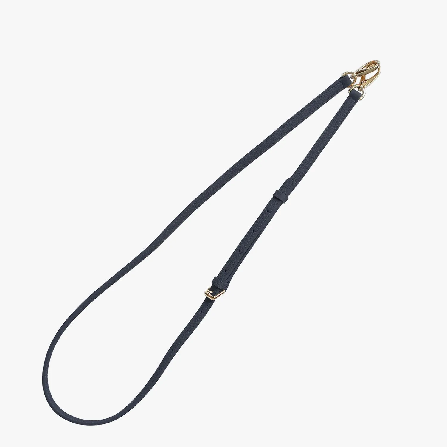 iPhone 15 Pro Max Leather Sling Card Case with Crossbody Leather Strap
