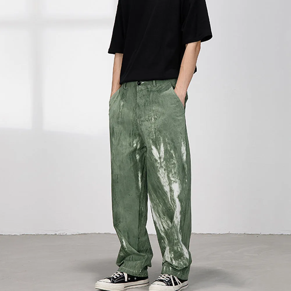 IRREGULAR TIE-DYED CASUAL PANTS ORIGINAL DESIGN