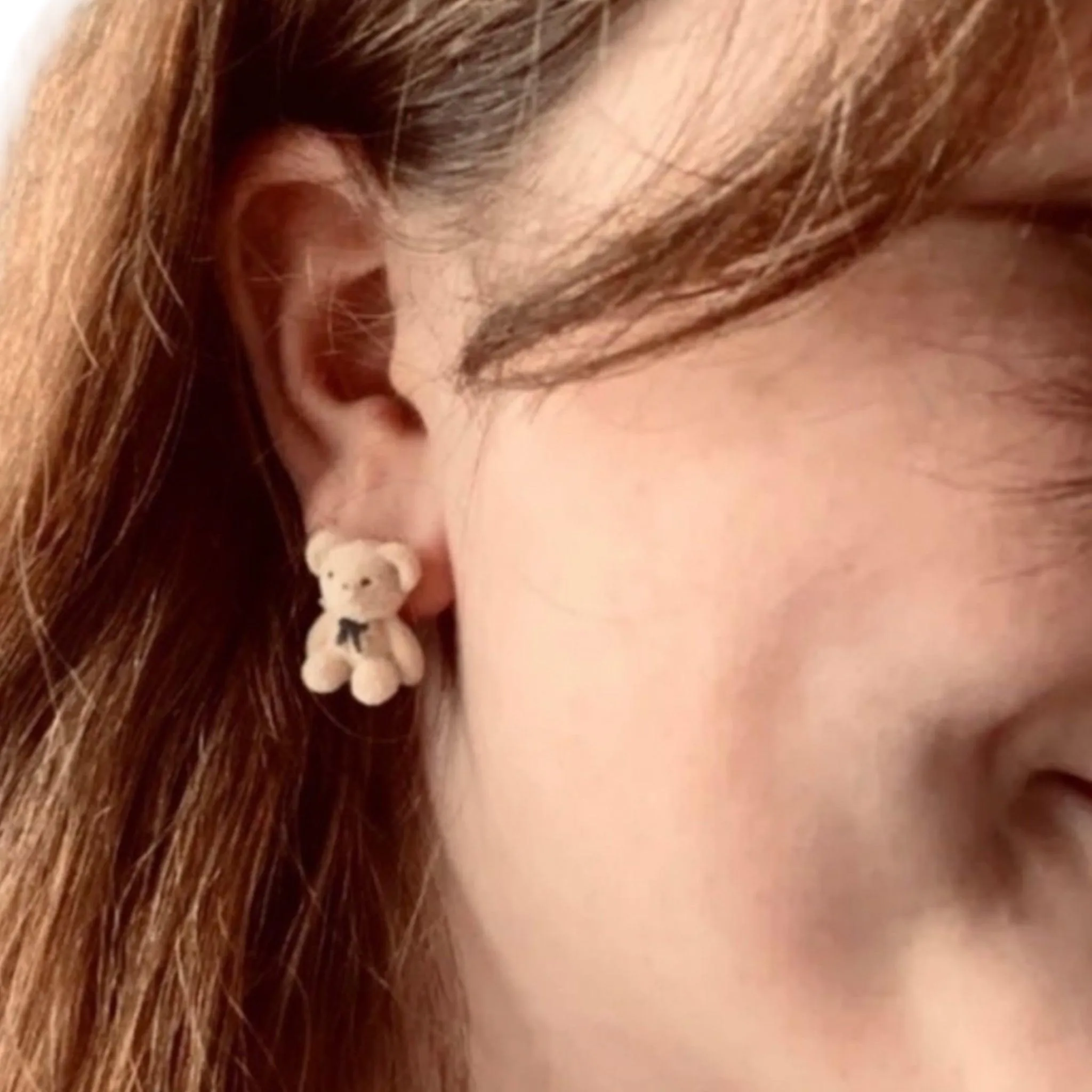 Irresistibly Cute Teddy Bear Earrings