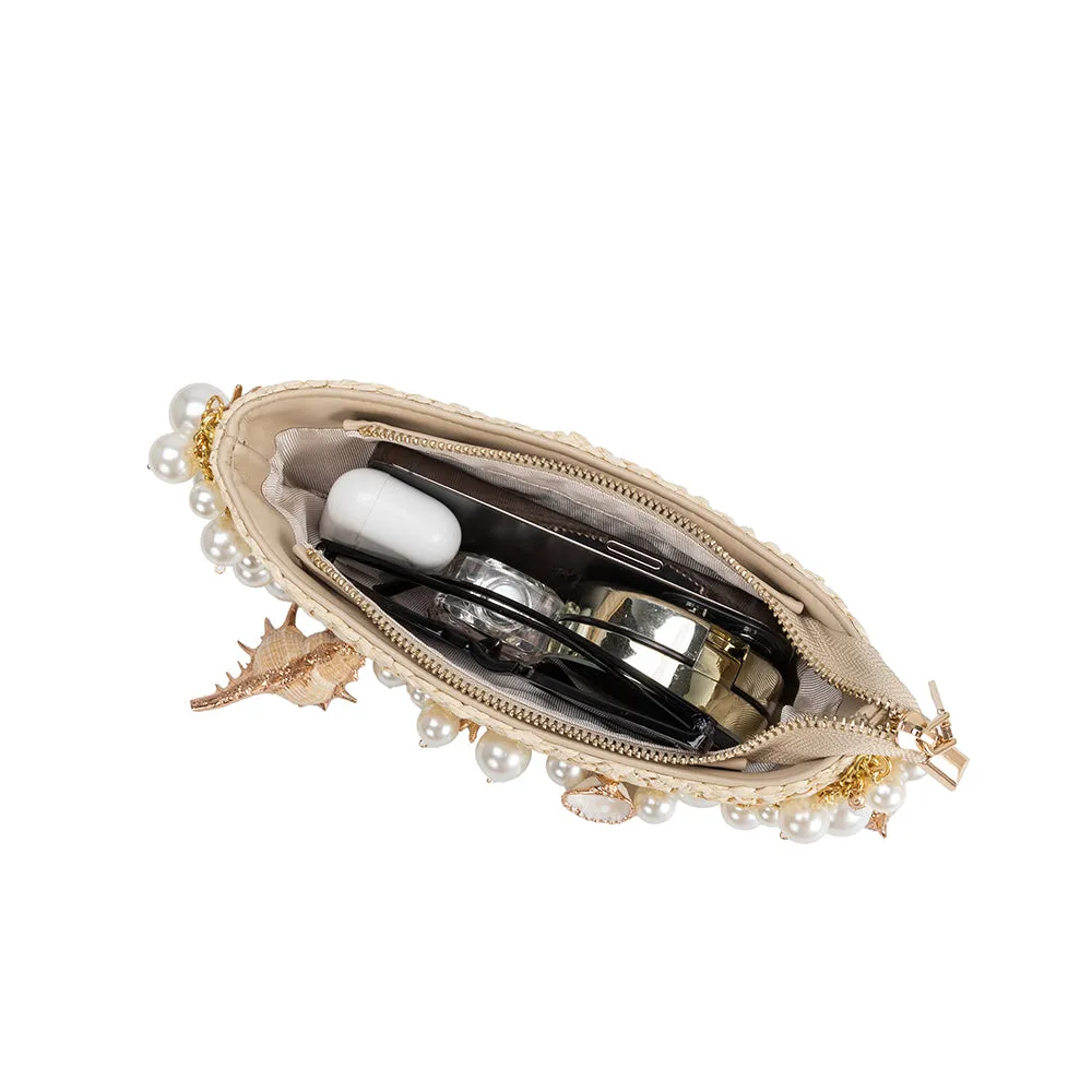 Isla Lime Small Straw Top Handle Bag - FINAL SALE