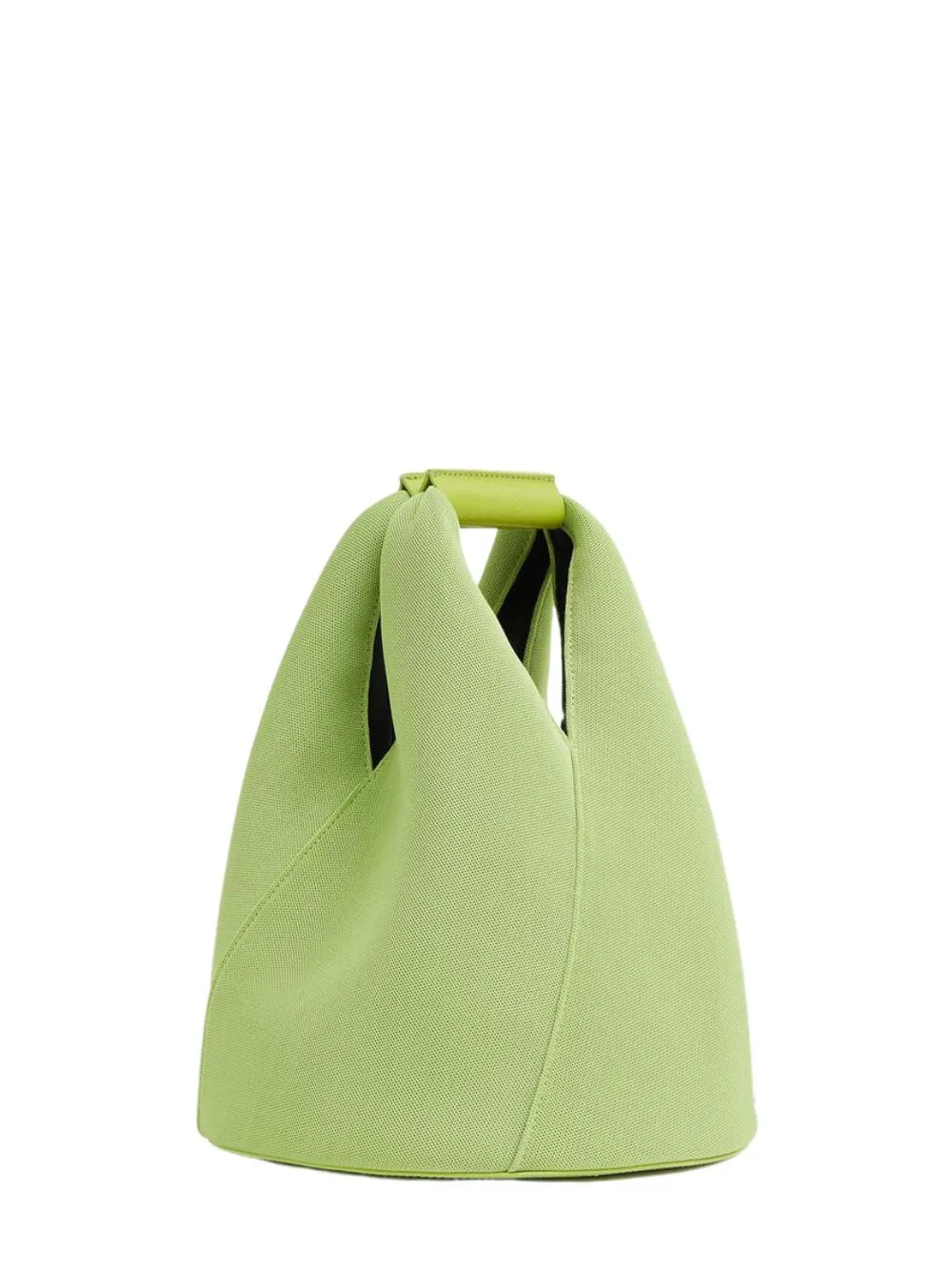 Japanese Bucket Handbag (Lime Green)