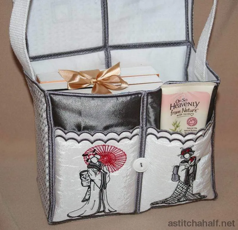 Japanese Girl Tote Bag