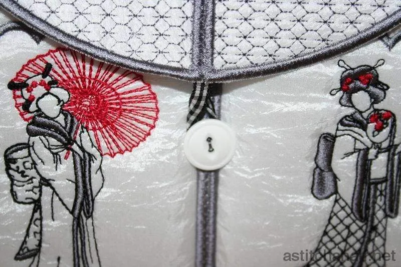 Japanese Girl Tote Bag
