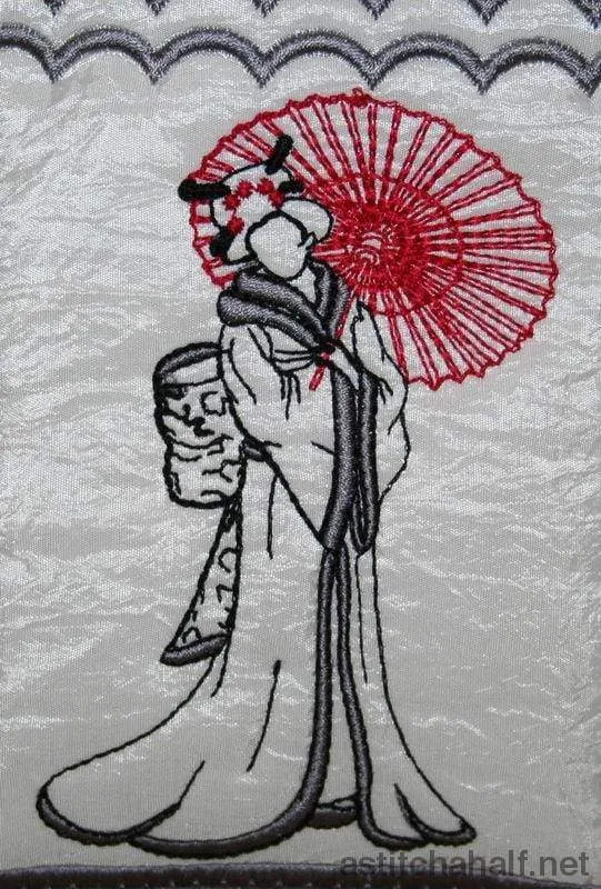 Japanese Girl Tote Bag