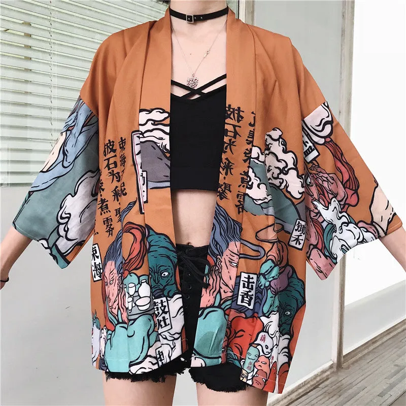 Japanese Haori Harajuku
