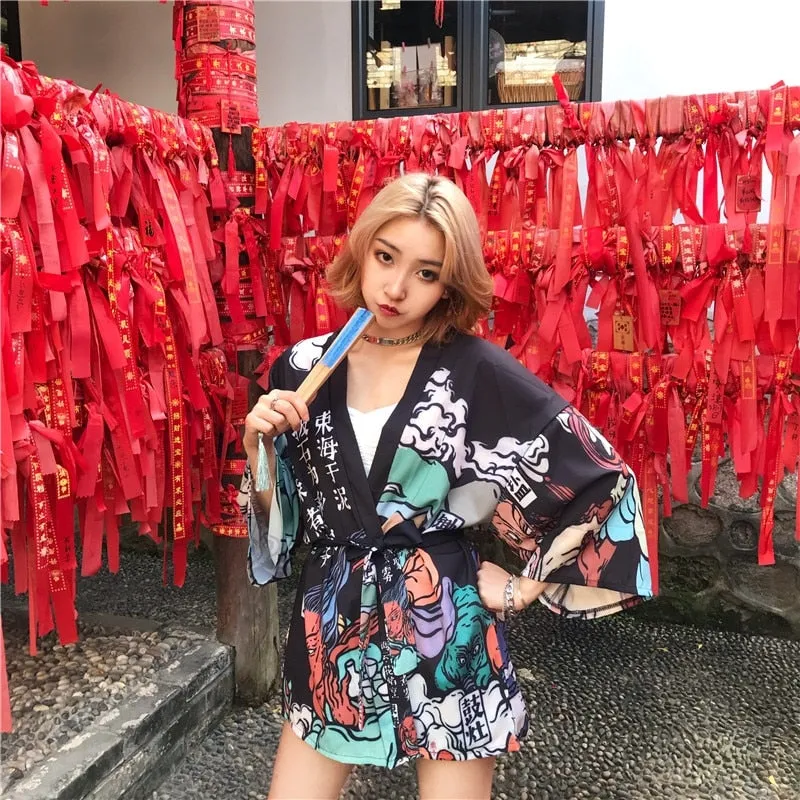 Japanese Haori Harajuku
