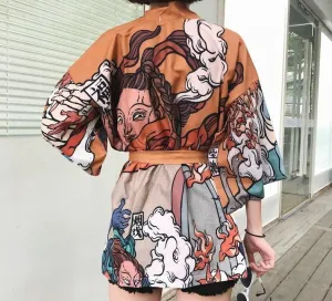 Japanese Haori Harajuku