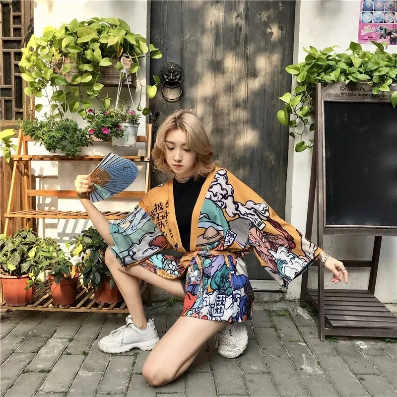 Japanese Haori Harajuku