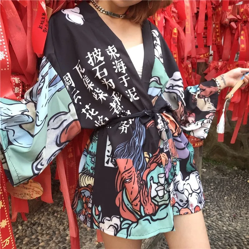 Japanese Haori Harajuku