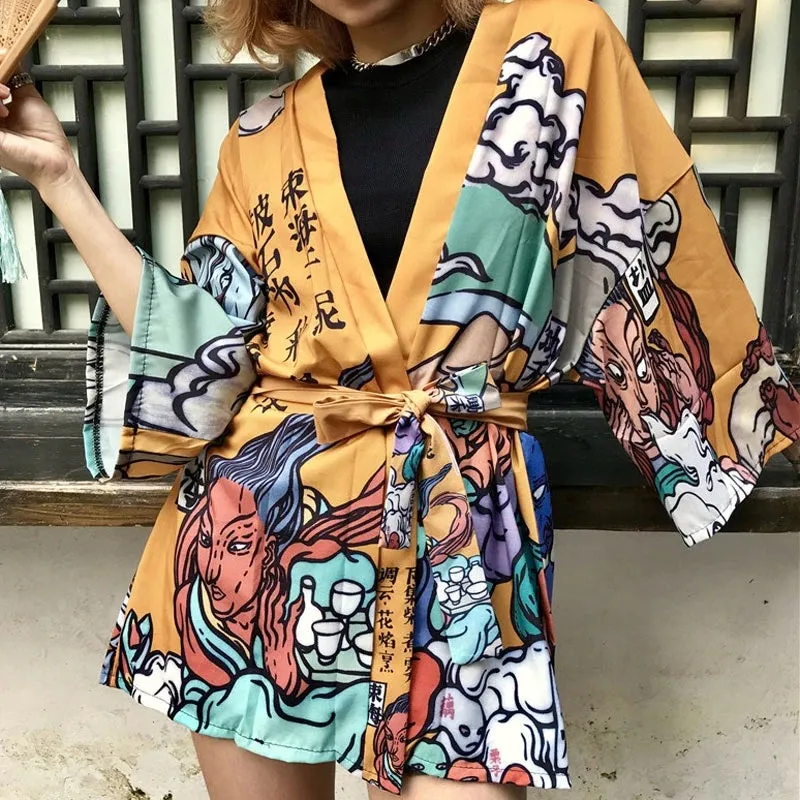 Japanese Haori Harajuku